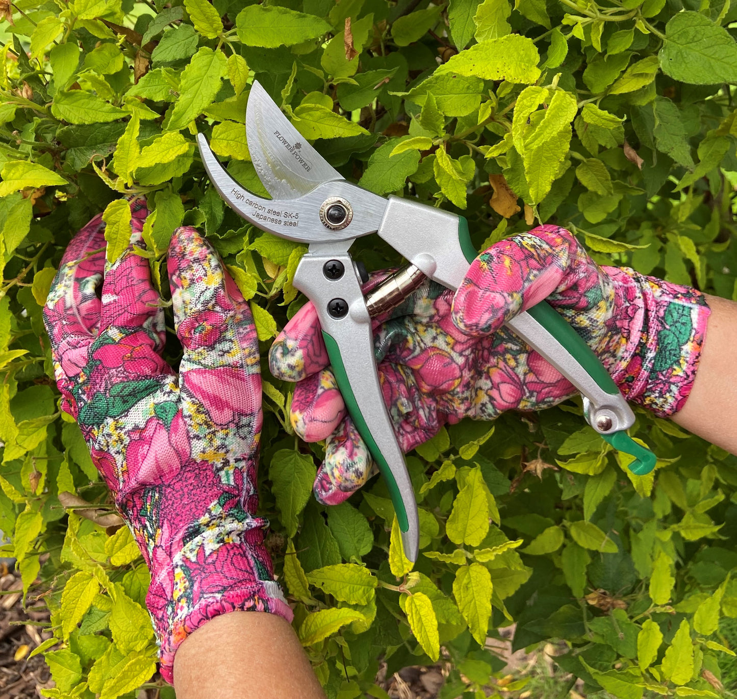 Petal Power Ladies Garden Secateurs - Premier Deluxe Quality Razor Sharp Gardening Pruners